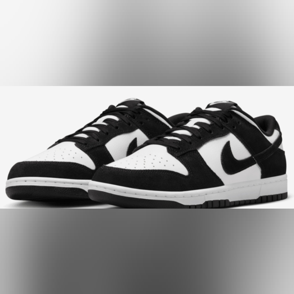 Nike Dunk Low “Panda” Black/White Size 10 Like New MSRP $130 - Picture 2 of 12